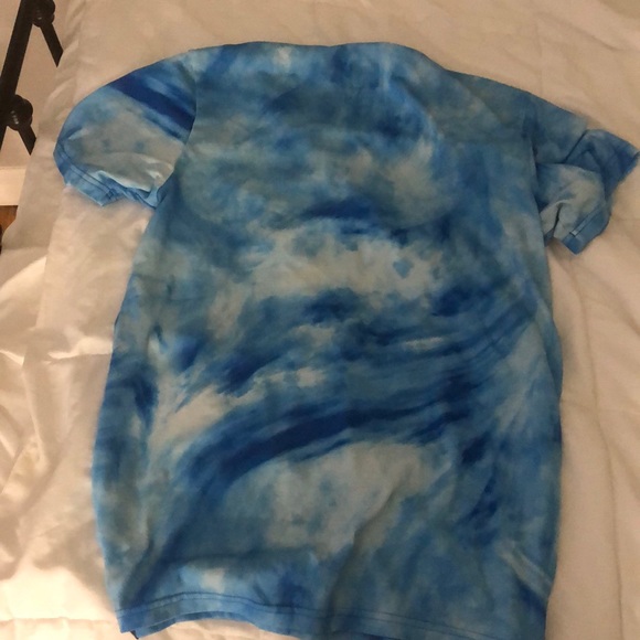 adidas blue tie die tee - Picture 2 of 2
